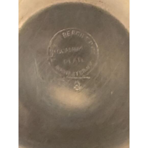 Vintage Silver-Plated Goblet – The Van Bergh Silver Plate Company - Picture 8 of 8